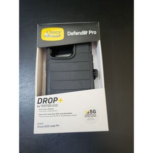 OtterBox Defender Series Pro Case for iPhone 14 Pro Black Rugged Holster -88696